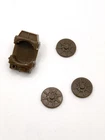 Tripwire Backpack Mines Brown V1 GI Joe 1983 Action Figure Vintage Hasbro b