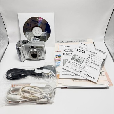 Canon PowerShot A550 Kompakt Digitalkamera PC1230 Getestet Guter Zustand