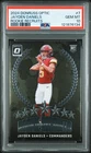 2024 Panini Donruss Optic Rookie Recruits #7 Jayden Daniels PSA 10 Commanders RC