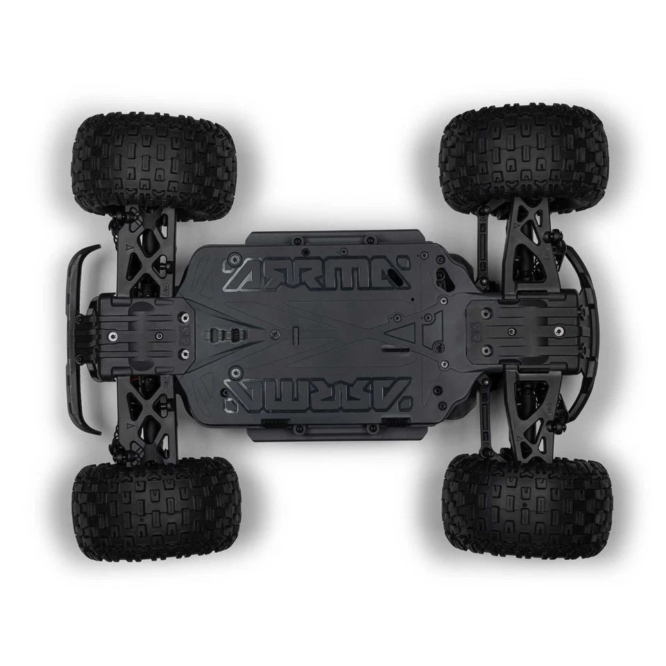 Arrma GRANITE 4X4 665 Mega 1/10 Spazzole Verde - Monster Truck Elettrico - Immagine 2 di 4