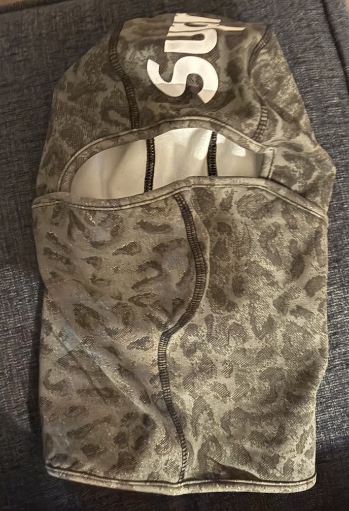 Supreme HEAT REACTIVE Balaclava (Leopard Print) ~ Brand New Ski