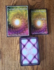 Divine Guidance: 44 Card Oracle Deck & Guidebook By Cheryl Lee Harnish Rare