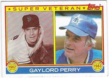 1983 Topps #464 - Super Veteran | Gaylord Perry | Giants / Mariners