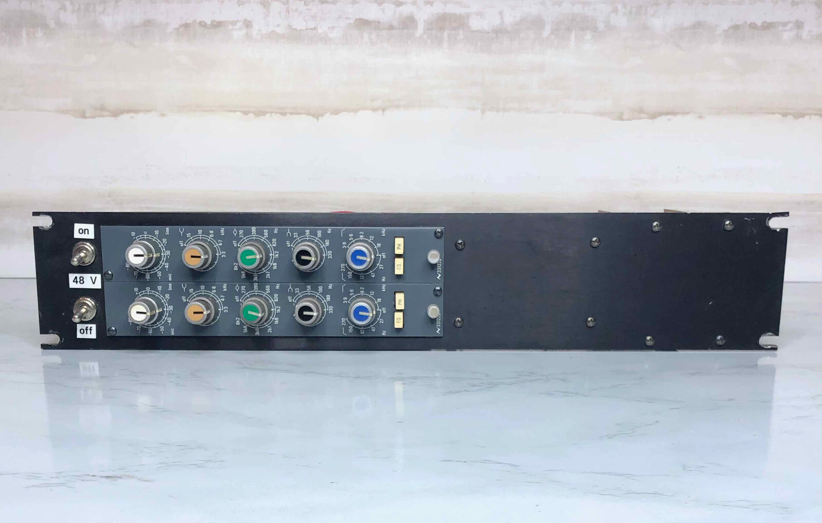 Neve 33122A Mic Preamp and Equalizer Racked Pair eBay