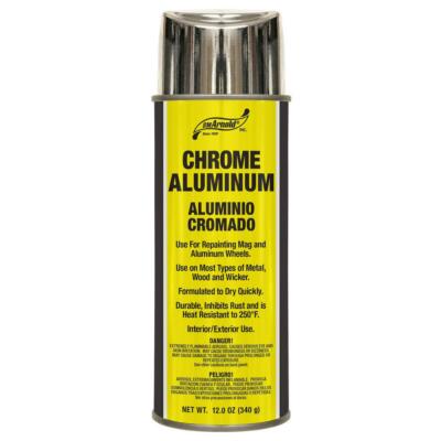 SM Arnold (66-106) Lacquer Spray Paint, Chrome Aluminum Lacquer - 12 oz. *New*