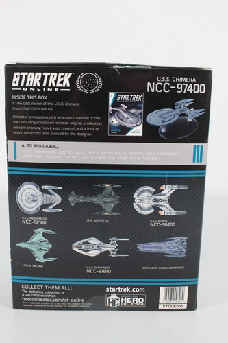 Star Trek: Eaglemoss Modell "U.S.S. Chimera" - selten ! (N228) - Bild 9 von 10
