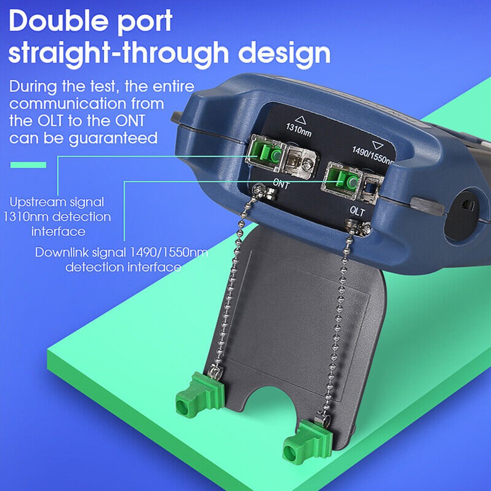 LWL-Kabeltester Tragbar - Optischer Leistungsmesser Für Glasfaserkabel