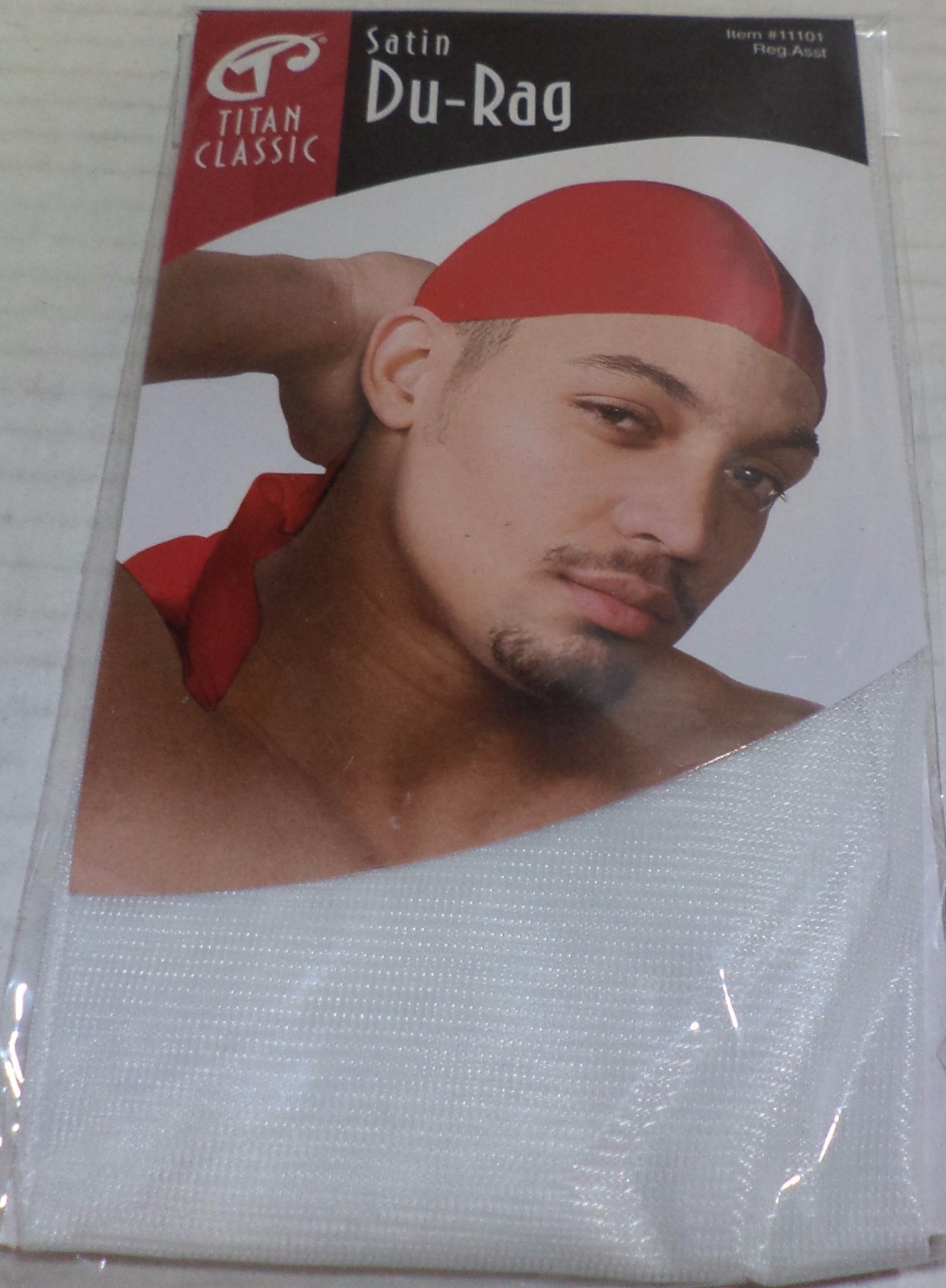 Titan Du-Rag Classic  1 Size Fit all Color Sky White One Count