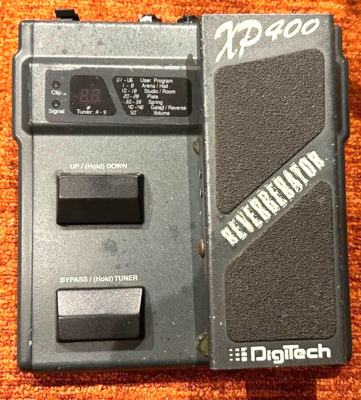 DigiTech XP400 Reverberator Guitar Pedal XP 400 With Power DigiTech XP400 Reverberator Guitar Pedal XP 400 With Power