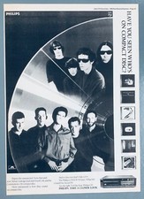 VELVET UNDERGROUND LLOYD COLE 1986 vintage UK ADVERT PHILIPS CD Compact Disc