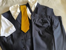 Vintage Lufthansa Dienstbekleidungs-Set Bodenpersonal Herren (2004) – Gr. 28