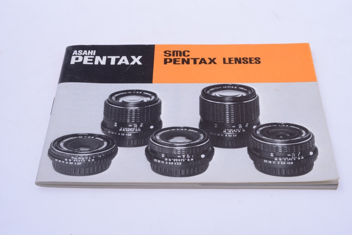 【レア】PENTAX SMC PENTAX LENSES パンフレット ✓ PENTAX SMC LENSES ORIGINAL PRODUCT GUIDE BROCHURE ENGLISH 132-1