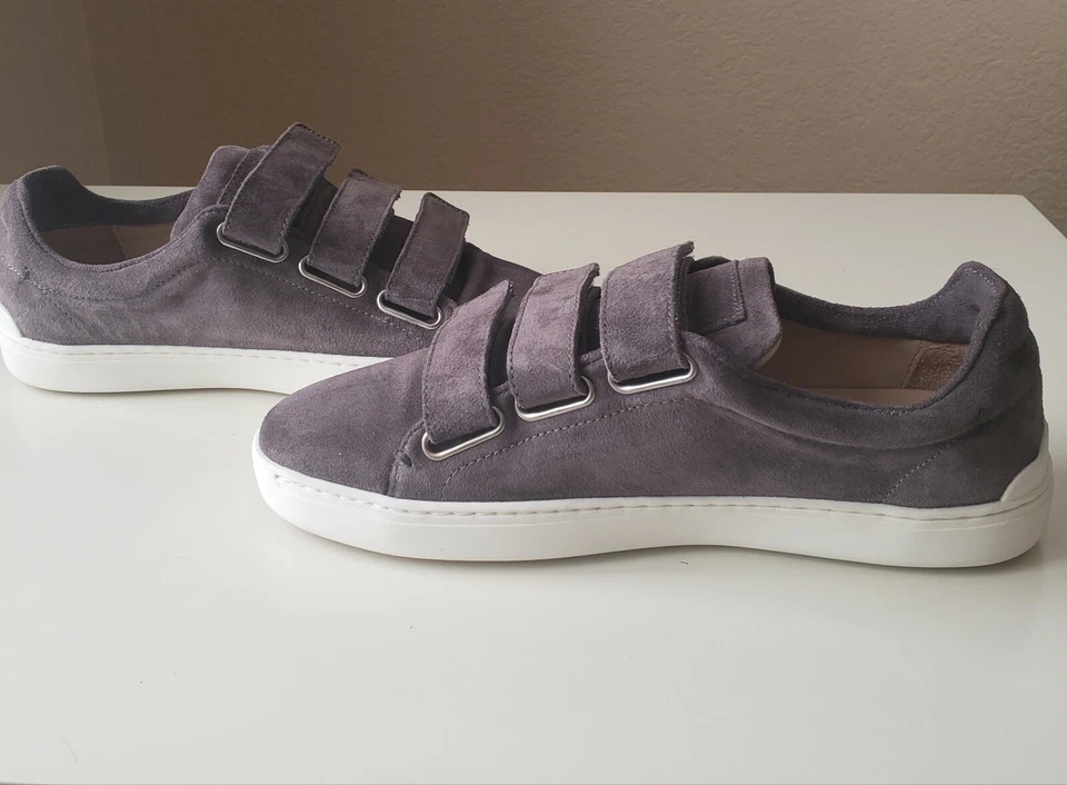 Rag & Bone Kent Bajo, Talla 37, Gamuza Granito, Nuevo Con Caja, RARO Foto 3 de 4