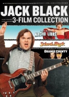 Jack Schwarz 3-Film Collection (DVD) Nacho Libre , Schule Of Rock, Orange 9z