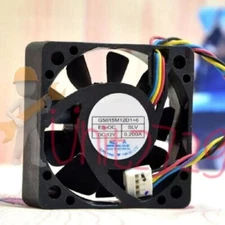 For NONOISE G5015M12D1+6 12V 0.2A 50*50*15mm 4pin PWM Car Audio Cooling Fan~
