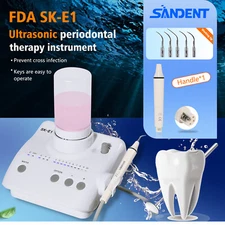 For Cavitron Dental Ultrasonic Piezo Scaler fit EMS Handpiece Tip+2 Bottles FDA