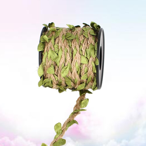 10 M Simulierter Grüner Blatt -Rattan Verpackungsseil Hochzeitsdekor - 第 8/11 張圖片