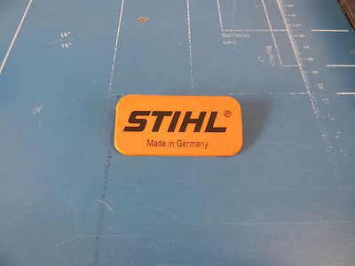 NAME TAG FOR STIHL CHAINSAW     ----    DRAWER 47