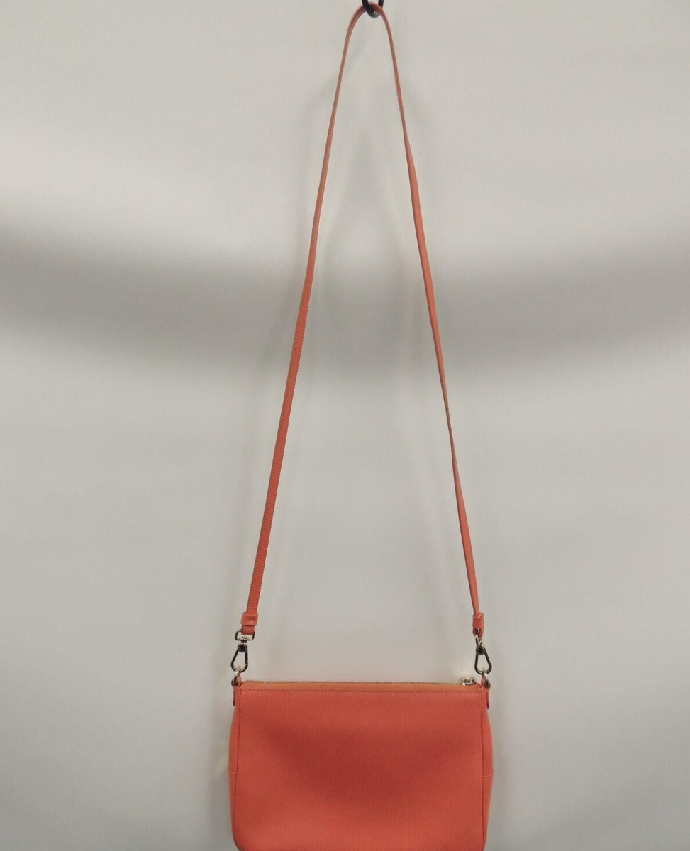 FURLAバック FURLA WOMENS PEACH/PINK CASUAL LEATHER CROSSBODY BAG WITH COA | eBay