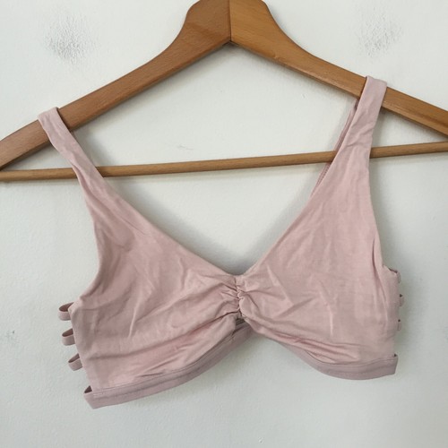 Lululemon Simply Gathered Bralette in Pink Bliss, Size Small, Unpadded