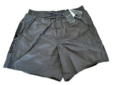 Giorgio Emporio Armani Swim Trunks Boxers Gray Eagle Men's 48 US 32 Medium