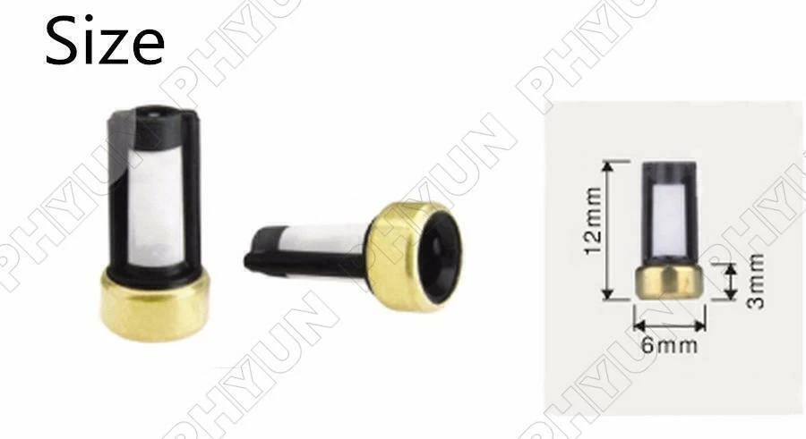 Универсальный 100-кратный фильтр-корзина для топливной форсунки для ремонтного комплекта инжектора ASNU03C - Изображение 4 из 4