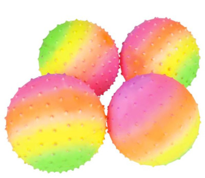 100 5'' Knobby Balls Spiky Stress Sensory Inflatable Bounce For Cranes Redemption