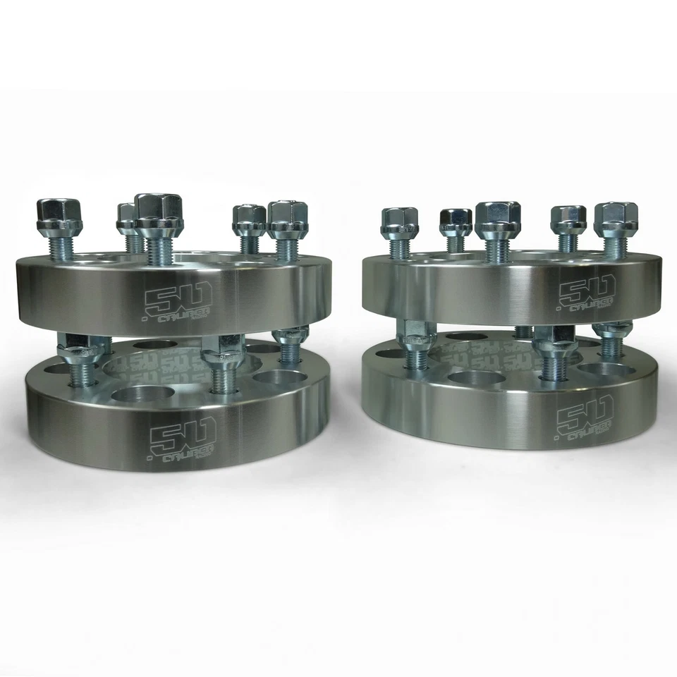 Four 5x5.5 139.7 Wheel Spacers 1" Fit Jeep CJ5 CJ7 Scrambler International Scout - Image 2 of 4