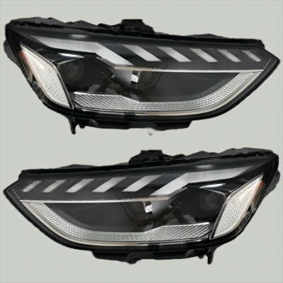2pcs Audi A4 B10 S4 Left & Right LED EU Matrix Headlights 8WJ 8W0 8W5 2020-2023