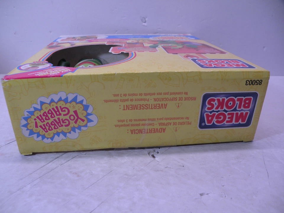Brobee Mega Bloks Yo Gabba Gabba! 玩具套件 85003 罕见 全新未拆封 盒装 — 第 3/4 张图片
