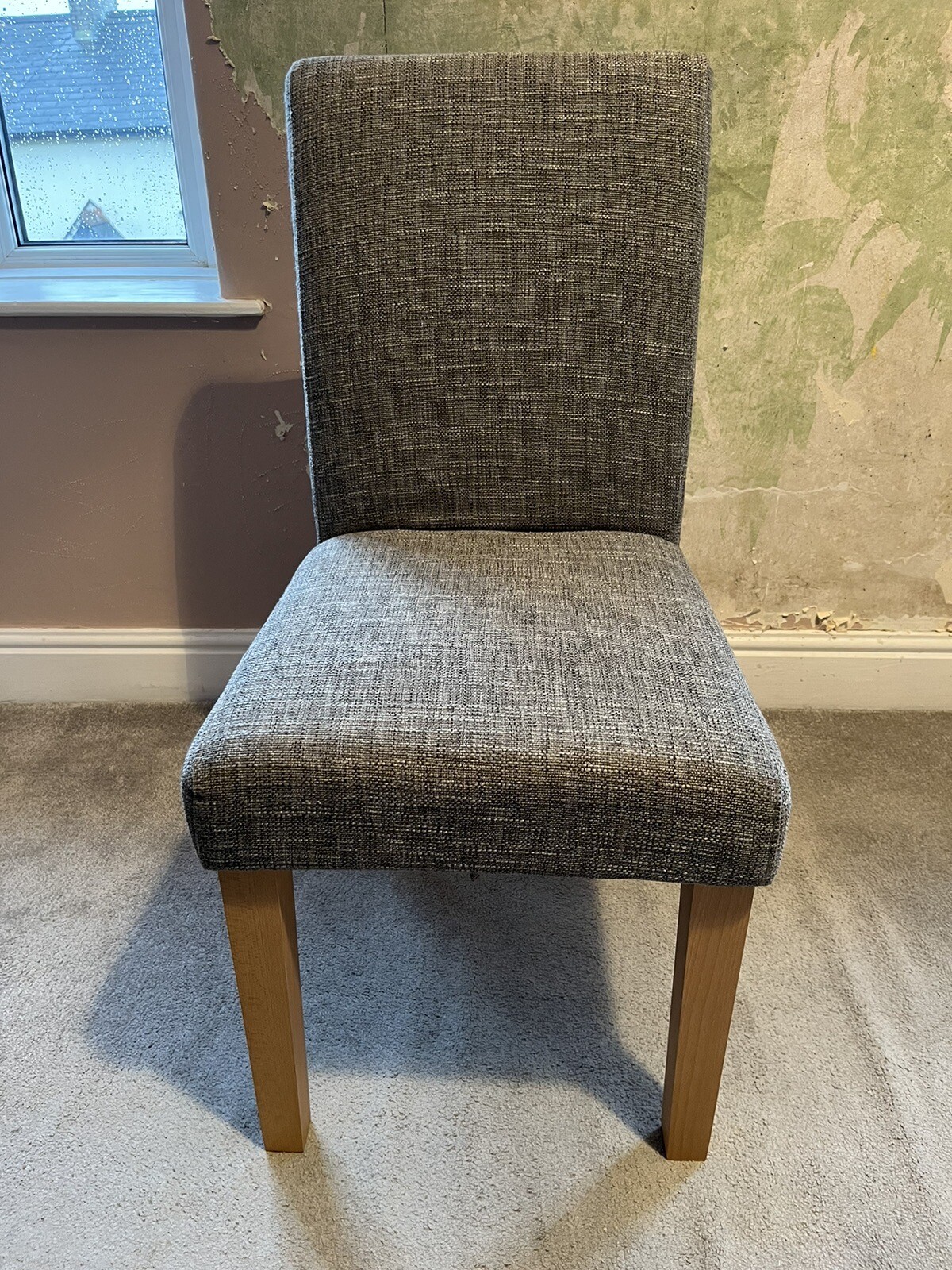 Next Dining Chairs x2 (Grey) eBay