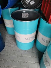 Stehtisch Deko Feuertonne 200 Liter , Metallfass Tonne Fass ist mit Spannring 