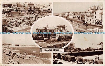 R355368 Bognor Regis The Beach Promenade The Pier Photo Precision English Series
