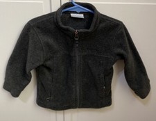 Columbia Jacket Toddler Boy Girl Gray Fleece Jacket