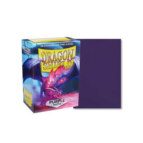 Dragon Shield Matte - Purple (100 Ct. In Box)
