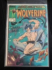 Marvel Comics Presents Wolverine # 41 Comic Iron Man Hercules 1989 Shark Bait