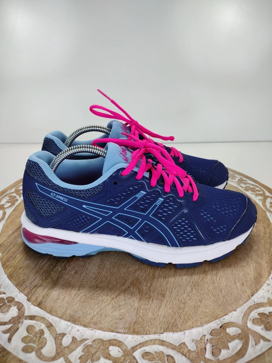 ASICS GT Express Running Shoes 1012A131 Women s Size 8 Blue eBay
