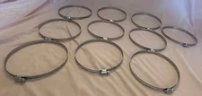 (10) Ideal Tridon 5210451 Worm Gear Hose Clamp, SAE Size # 104, 5"- 7"/127-178mm
