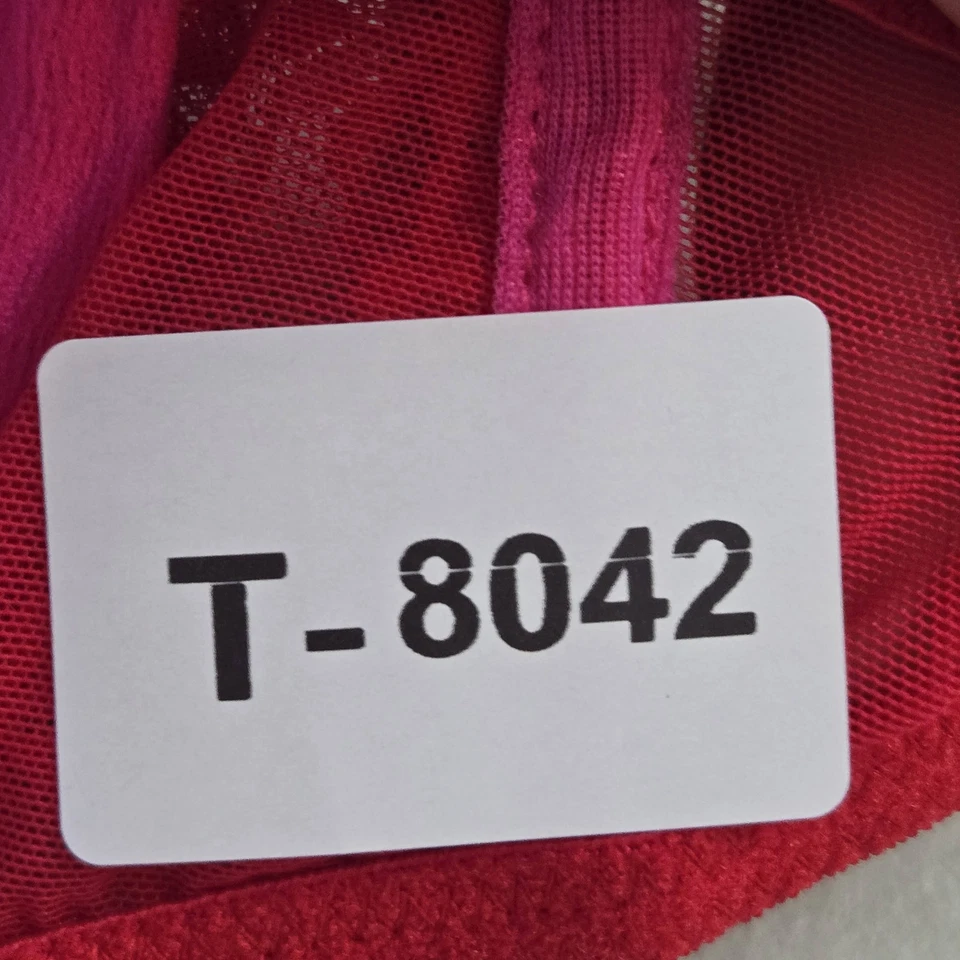 Sujetador Victoria's Secret para mujer 34C rojo sexy Little Things estrás con aros Foto 2 de 4