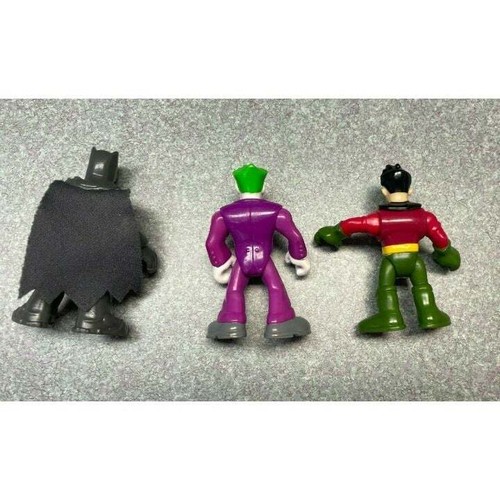 Playskool Super Friends 8 Figure Set Croc Swamp Thing Batman Joker Robin - Picture 5 of 9