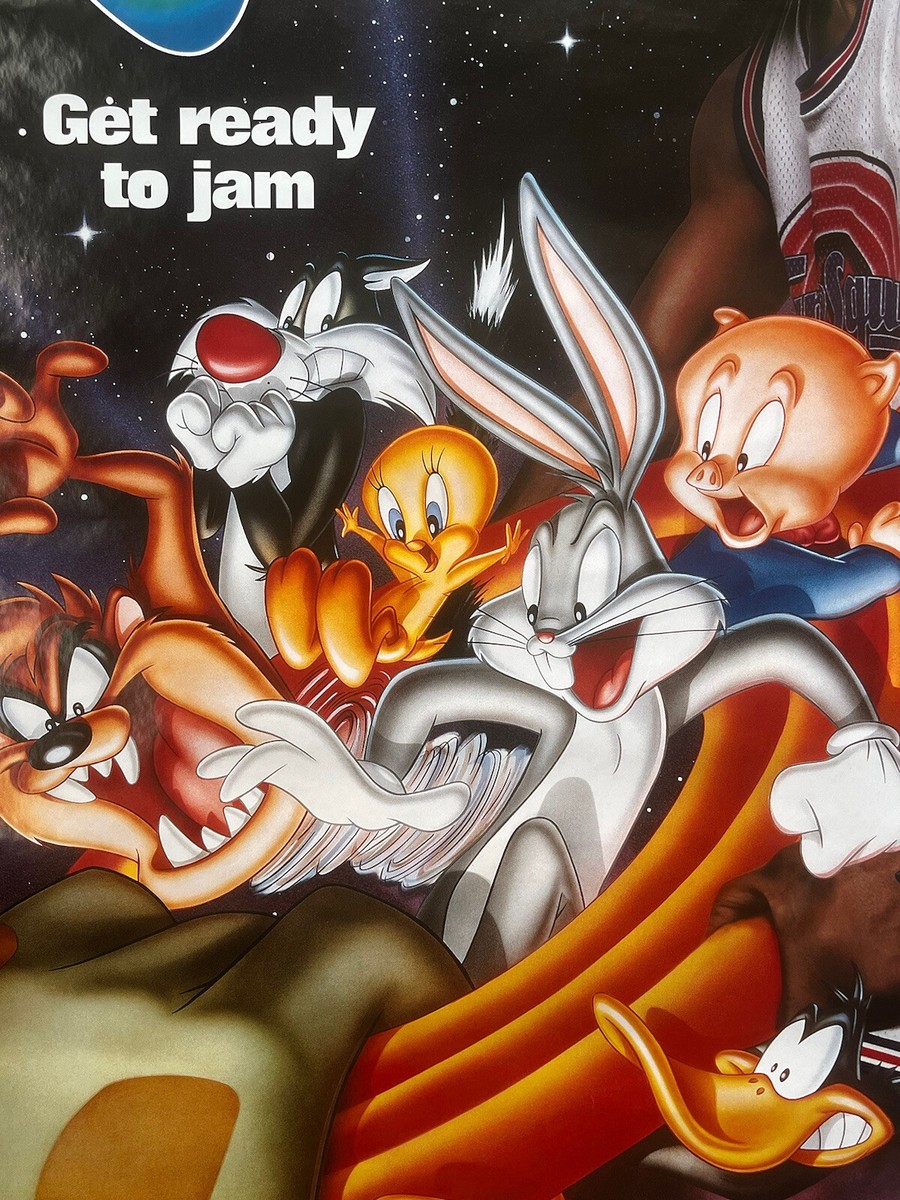 1996 Michael Jordan Space Jam Warner Brothers Bugs Bunny