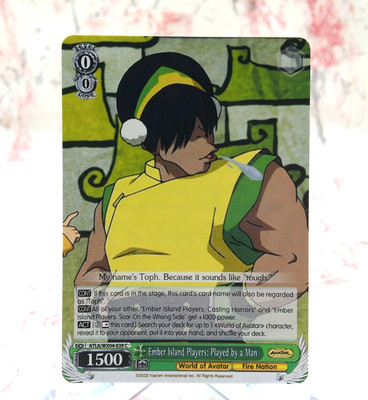 Weiss Schwarz Ember Island Players: Played By A Man ATLA/WX04-039 C - NM