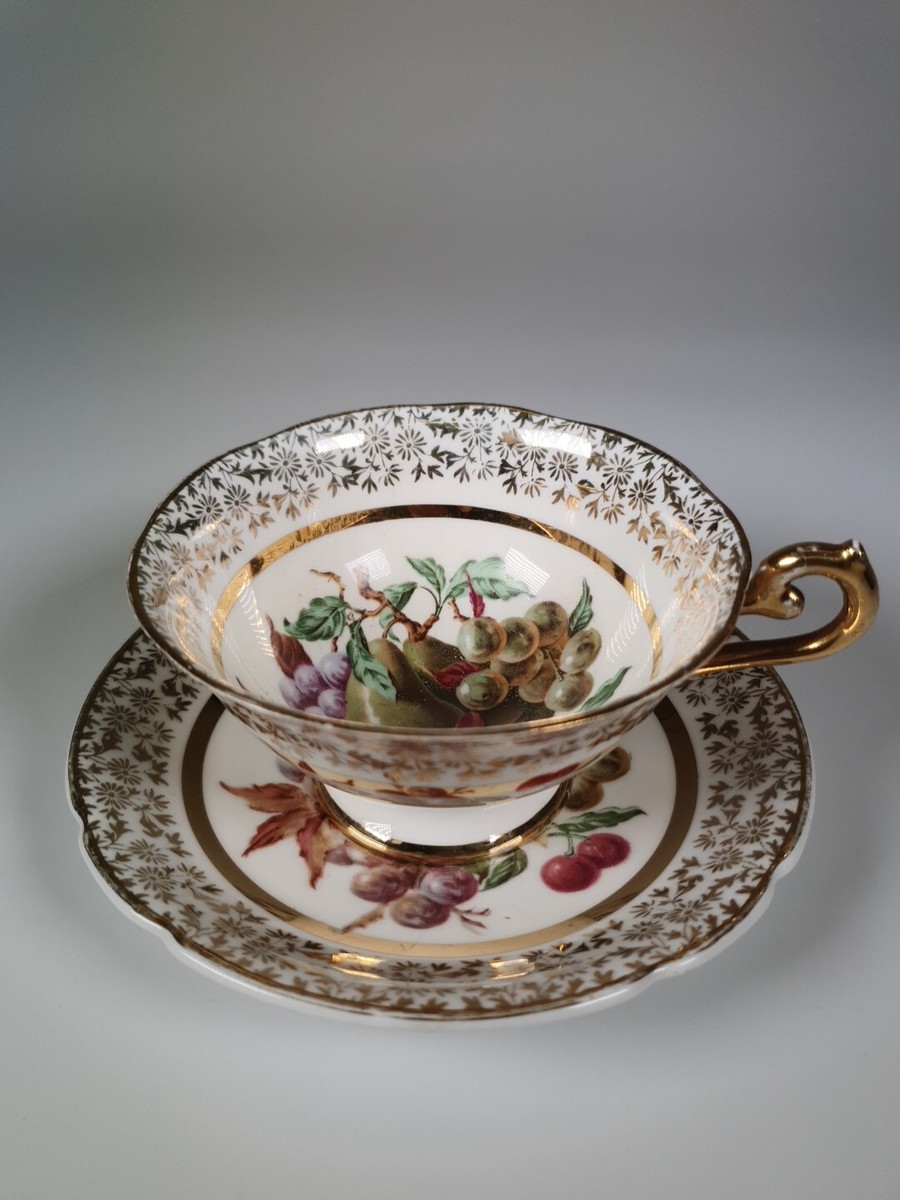 Vintage Stanley Fine Bone China Cup And Saucer Made In England
