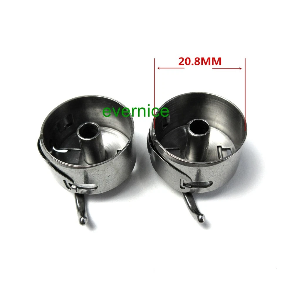 Estojo de bobina 6 peças para SINGER 15 classe Elna Kenmore Brother Bernina - Imagem 2 de 3