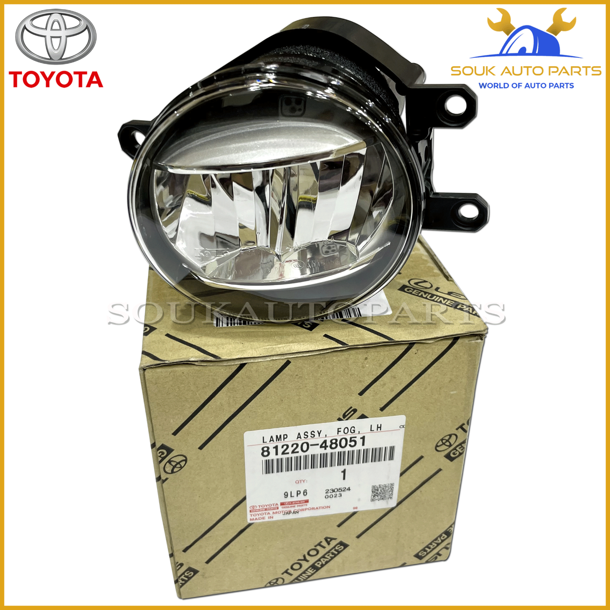81220-48051 Genuine Toyota LAMP ASSY, FOG, LH 8122048051 OEM | eBay