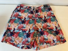 Men s Nautical Swim Trunks Size Large