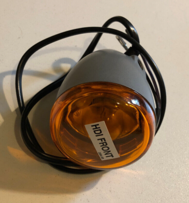 NOS OEM Genuine Harley-Davidson Satin Front Turn Signal Assembly P
