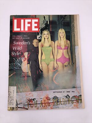 Life Sep 27 1968 Life Size Barbie Dolls (I'll Take Two)