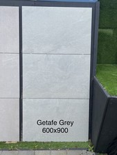 Porcelain paving Grey 20mm 600x900 Only £22 SQM (sample) SPECIAL OFFER
