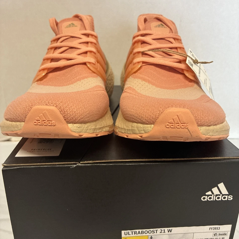 Adidas Ultraboost 21 Running Walking Shoes Women’s Size 9 - Image 4 of 4